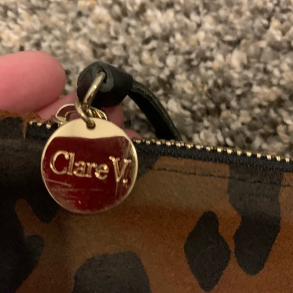 Clare V Foldover Clutch with tabs - Picture 4 of 12